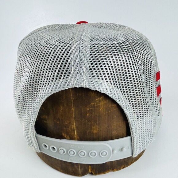 Ford New Holland Atkinson Hartney Manitoba 3 Stripe Mesh Snapback Trucker Hat - Picture 4 of 11